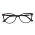 Sirts Dark Tortoise Brown Cateye Shiny Side Designer Full - Lens Caravan